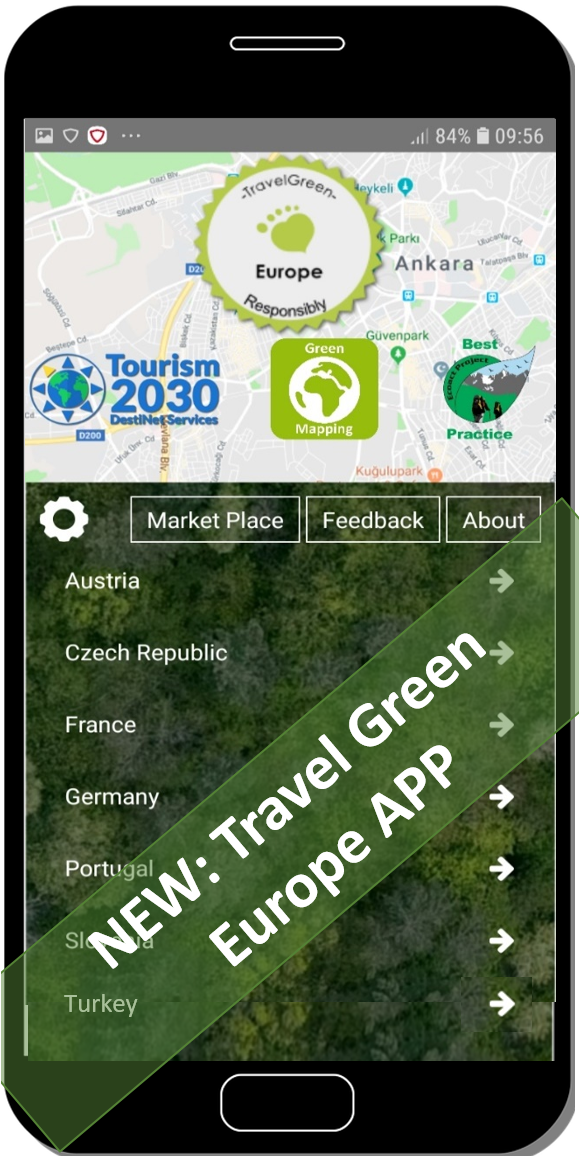 Travel Green Europe APP